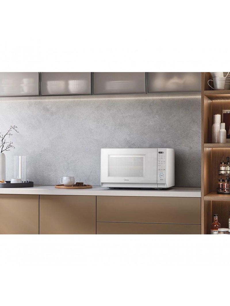 Micro-ondas 35L Branco Mastercook Midea MHP35B2 220V