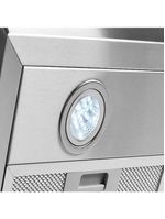 Coifa De Parede 60cm Vidro Curvo Duto Slim Fogatti Inox 220V