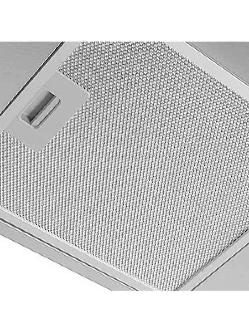 Coifa De Parede 60cm Vidro Curvo Duto Slim Fogatti Inox 220V