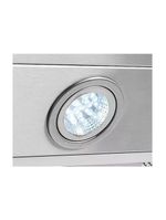 Coifa Vidro Curvo Parede Inox 75cm-5 Bocas Terim 110V