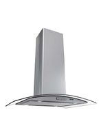 Coifa Ilha 75cm Vidro Curvo Fogatti Inox 110V