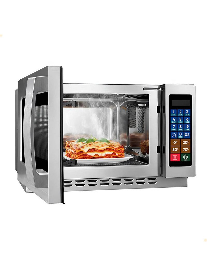 Micro-ondas Industrial Saro Em Aço Inox 34l Digital 220V 1000w Mc22