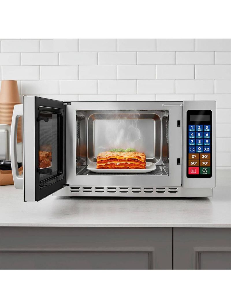 Micro-ondas Industrial Saro Em Aço Inox 34l Digital 220V 1000w Mc22