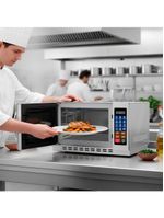 Micro-ondas Industrial Saro Em Aço Inox 34l Digital 220V 1000w Mc22