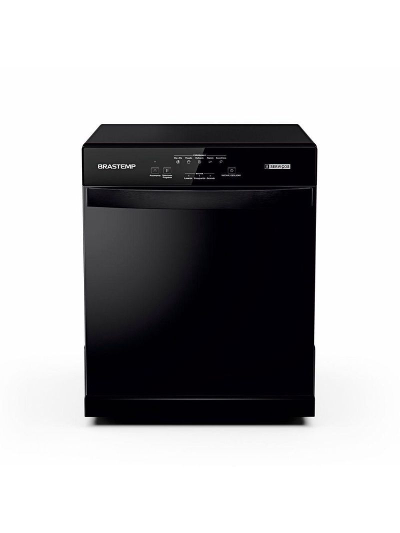 Lava-louças Brastemp 8 Serviços Modelo Preto Blf08ae Preto 220 V