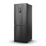 Geladeira Intuitive Panasonic Frost Free Inverter 475L Black Inox Look NR BB64PV2B NR BB64PV2BB 220V