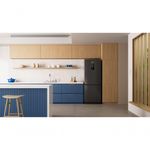 Geladeira Intuitive Panasonic Frost Free Inverter 475L Black Inox Look NR BB64PV2B NR BB64PV2BB 220V
