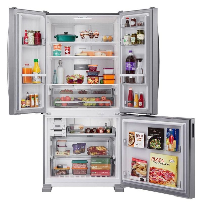 Geladeira Brastemp 559 Litros French Door Inox BRO85MKANA 110V