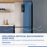 Geladeira Intuitive+ Panasonic Frost Free Inverter 475L Aço Escovado NR BB64PV2X NR BB64PV2XA 110V