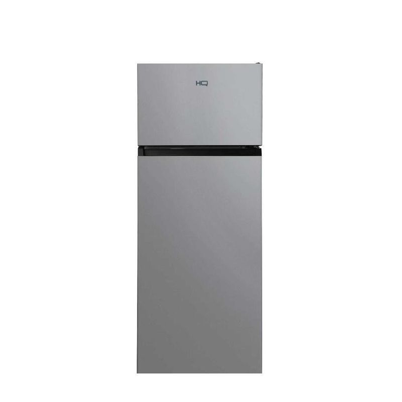 Geladeira Refrigerador HQ 230 Litros Duplex Defrost, Baixo Consumo A+++ Cinza HQ-230RDFS 110V