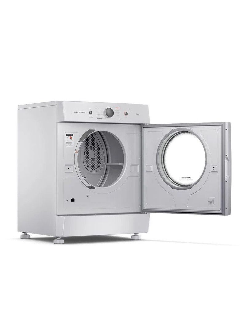 Secadora De Piso Brastemp 10kg Bsr10bb Branco 127V