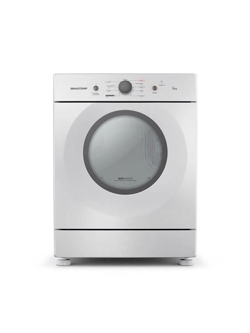 Secadora De Piso Brastemp 10kg Bsr10bb Branco 127V