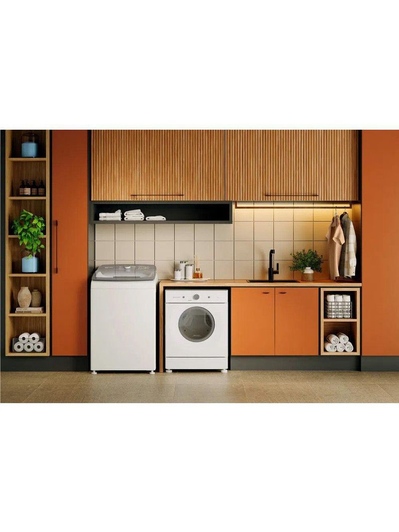 Secadora De Piso Brastemp 10kg Bsr10bb Branco 127V