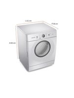 Secadora De Piso Brastemp 10kg Bsr10bb Branco 127V