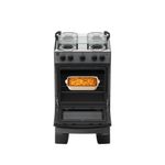 Fogão 4 Bocas Atlas Mônaco Plus Mesa Inox Bivolt Titanium