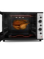 Forno Terim Elétrico Bancada Smart60 Black Com Espeto 60l Preto 220V
