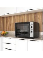 Forno Terim Elétrico Bancada Smart60 Black Com Espeto 60l Preto 220V