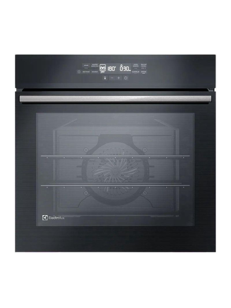Forno De Embutir Electrolux Elétrico 80L Experience Com Foodsensor Preto OE8EF 220V