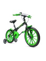 Bicicleta Bike Infantil Aro 16 Ravok com Rodinhas 3 a 7 Anos – Cor: Verde