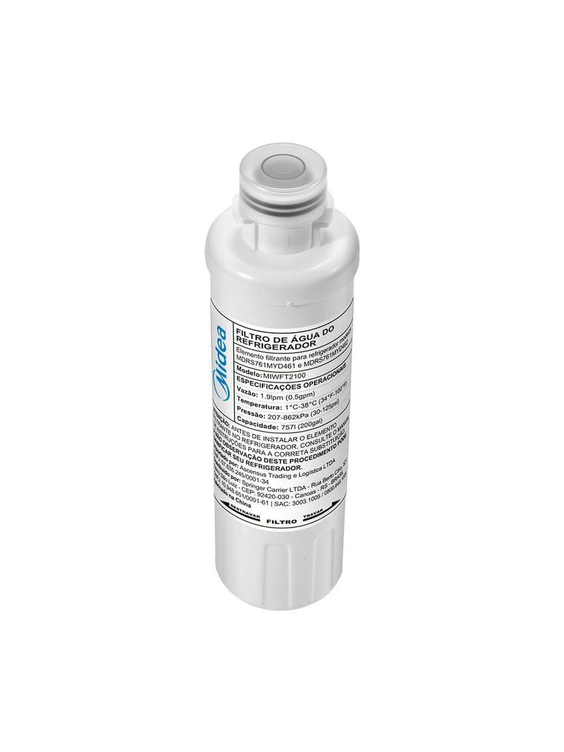 Filtro De Água Para Refrigerador Midea MIWFT2100