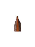 Bolsa transversal feminina média hobo monograma bg marrom