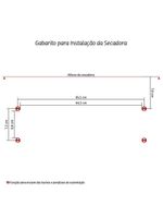 Secadora De Roupa Mueller Solaris 8kg 220V Branco