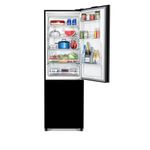 Geladeira Intuitive+ Panasonic Frost Free Inverter 407L Black Glass NR BB41GV2B NR BB41GV2BA 110V