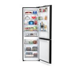 Geladeira Intuitive+ Panasonic Frost Free Inverter 407L Black Glass NR BB41GV2B NR BB41GV2BA 110V