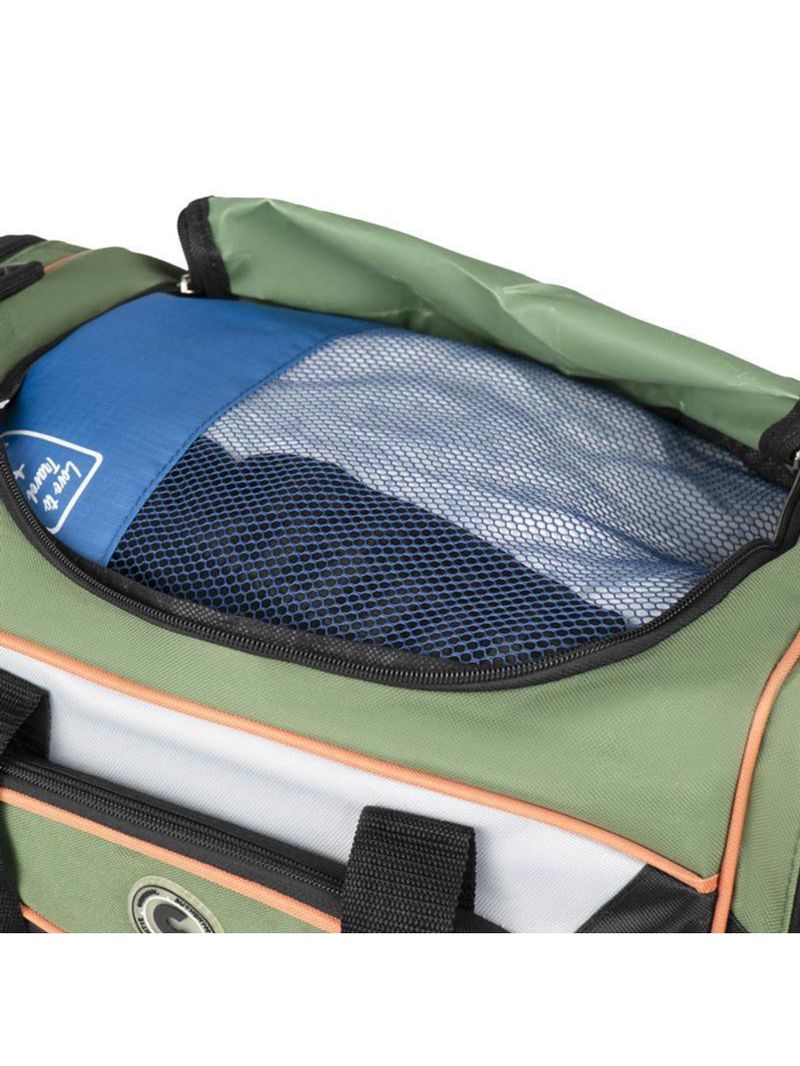 Bolsa de viagem média urbana verde