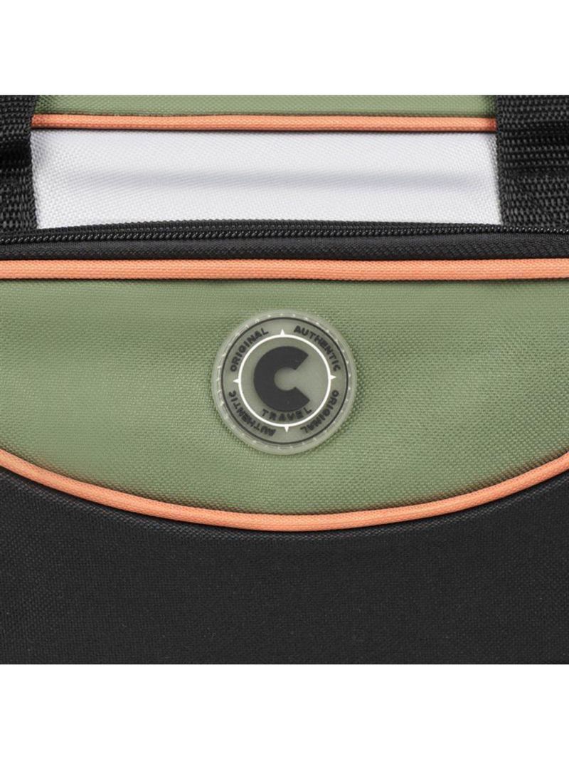 Bolsa de viagem média urbana verde