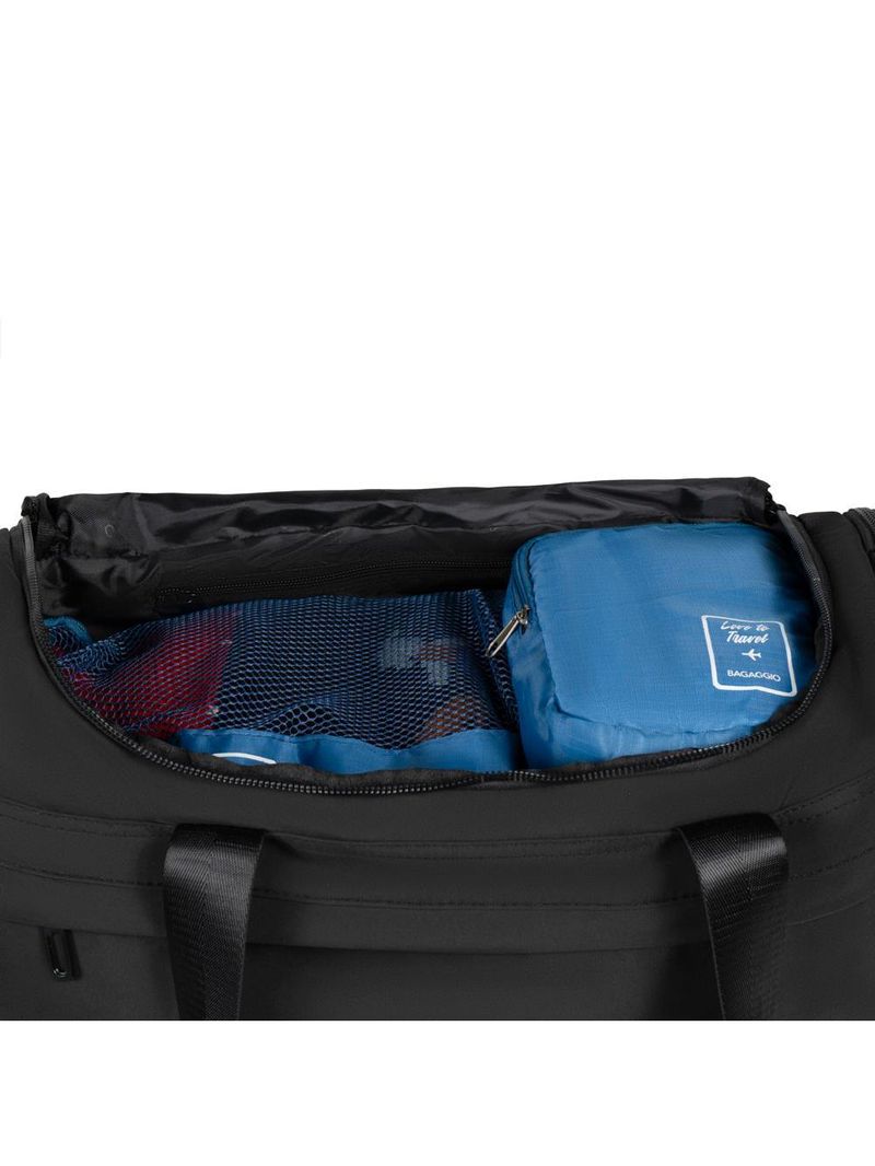 Bolsa de viagem grande nylon travel light preto