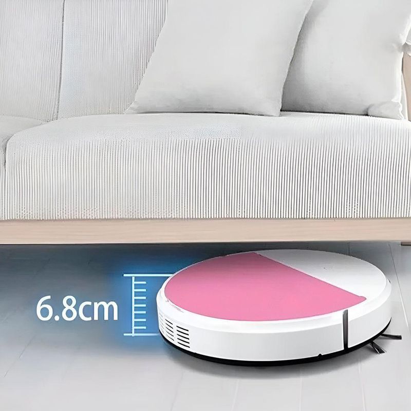 Robô Aspirador Shopmix Passa Pano 60min Luz Ultravioleta Preto Bivolt