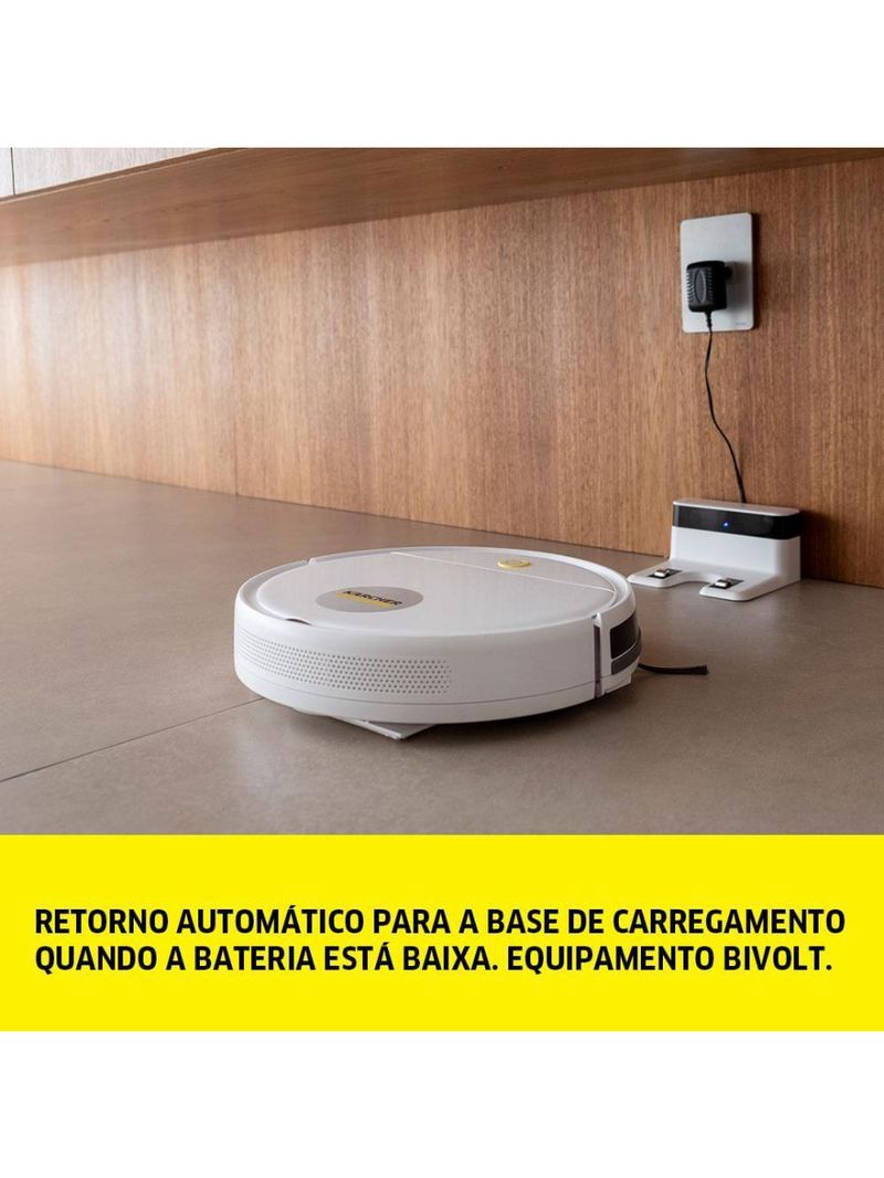 Robô Aspirador De Pó Karcher RCV 1 - Bivolt
