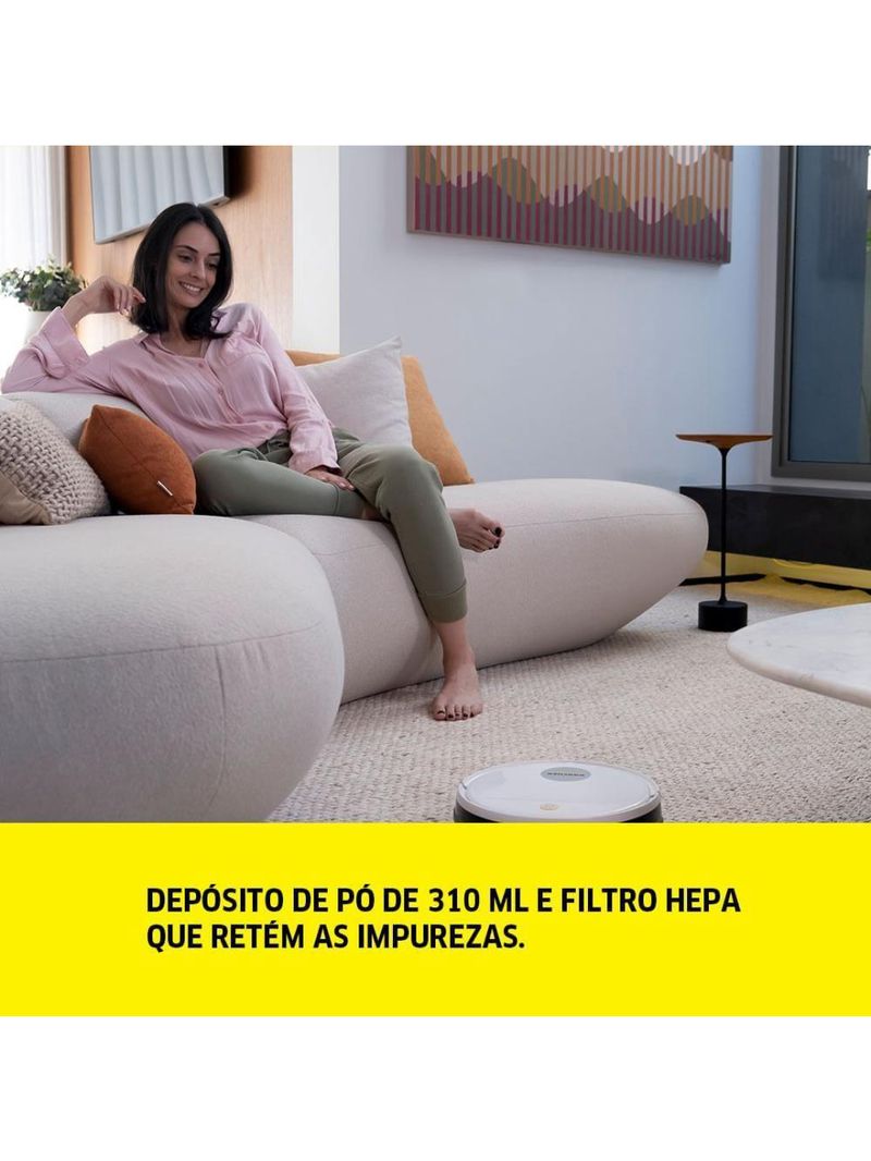 Robô Aspirador De Pó Karcher RCV 1 - Bivolt