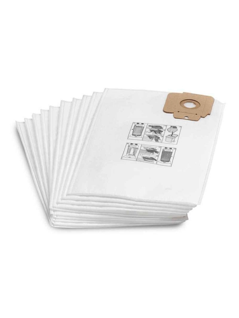 Kit De Filtros De Velo Para Aspiradores Cv (10 Unidades) Karcher