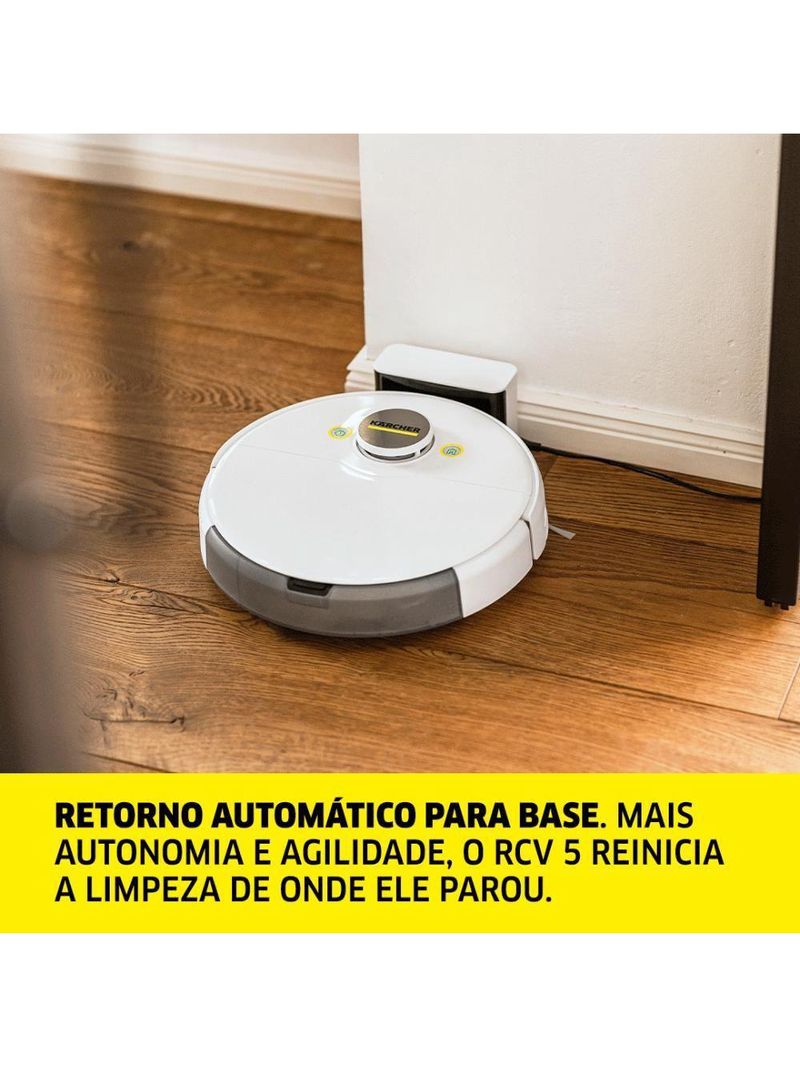 Robô Aspirador De Pó Kärcher RCV 5 - Bivolt
