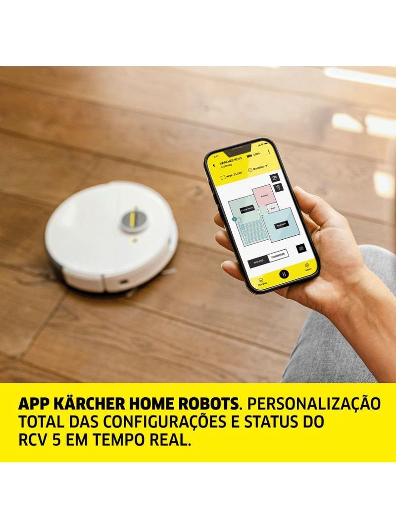 Robô Aspirador De Pó Kärcher RCV 5 - Bivolt