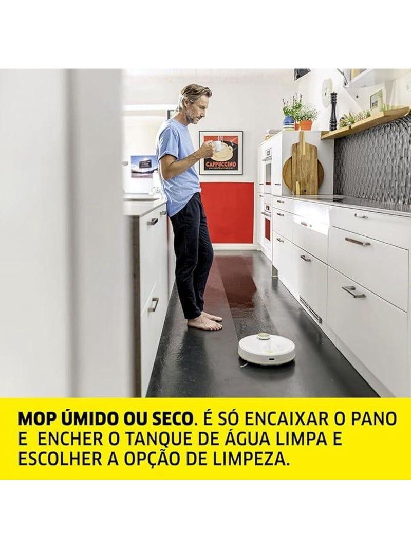 Robô Aspirador De Pó Kärcher RCV 3 - Bivolt