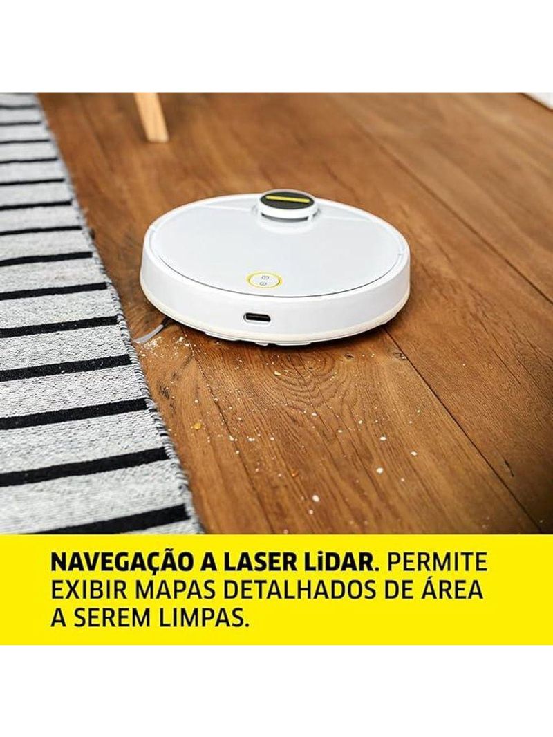 Robô Aspirador De Pó Kärcher RCV 3 - Bivolt