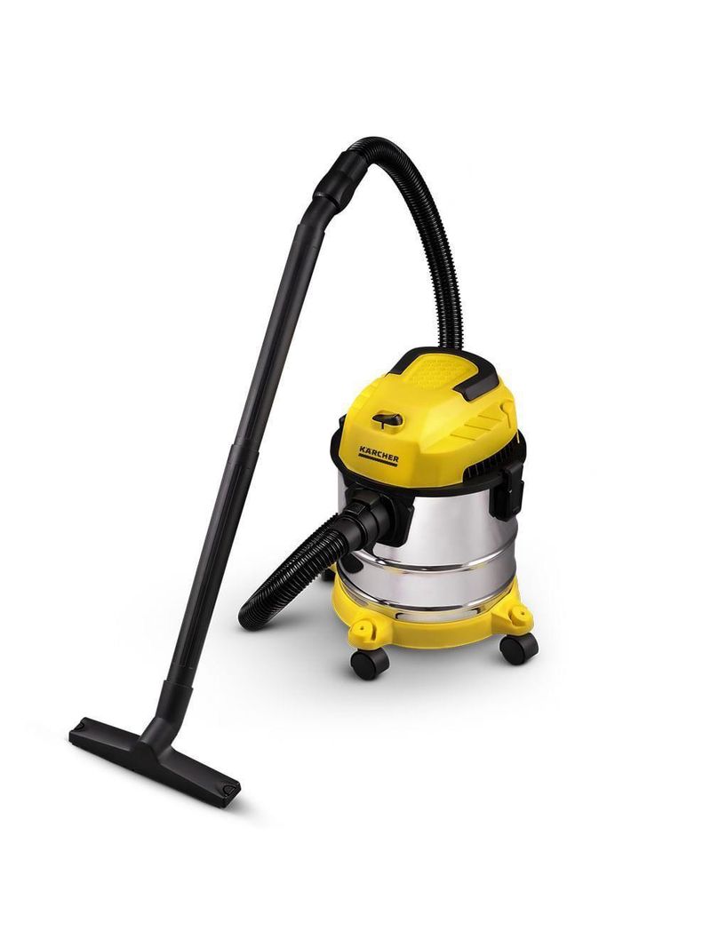 Aspirador de Pó e Água Kärcher WDL 1s 1700W 12L - 3 em 1 com Função Soprador e Filtro HEPA - 220V