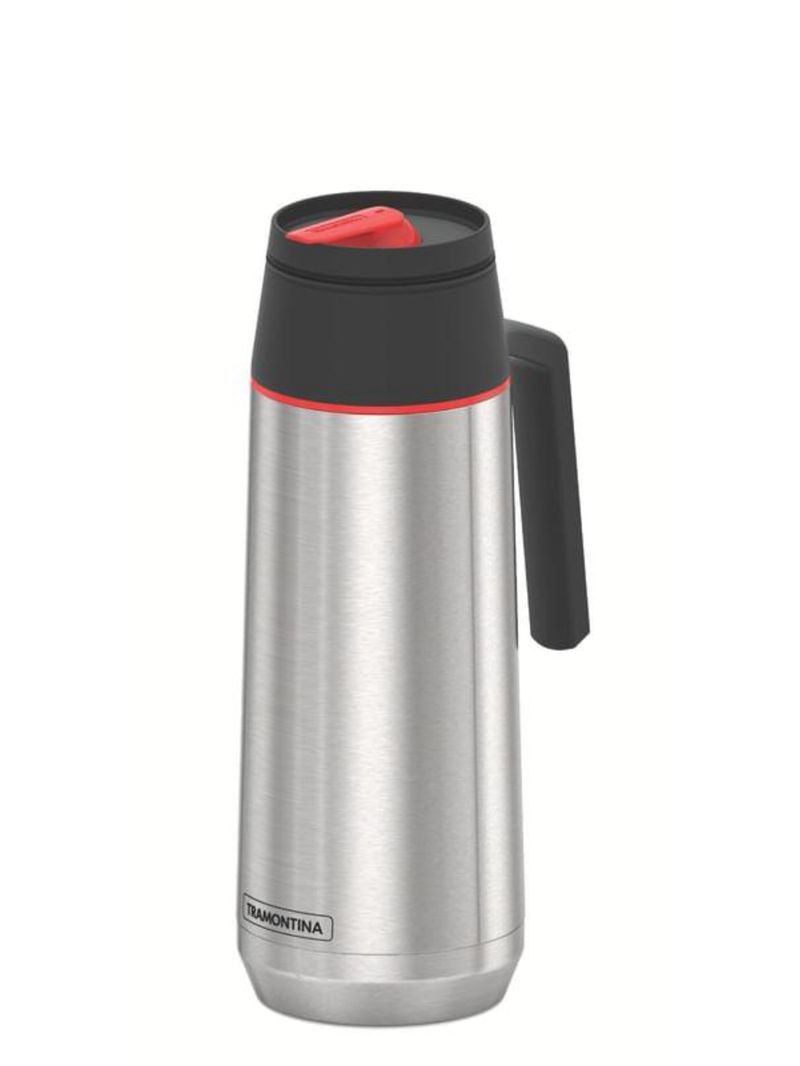 Garrafa térmica tramontina exata inox ampola de aço 750 ml
