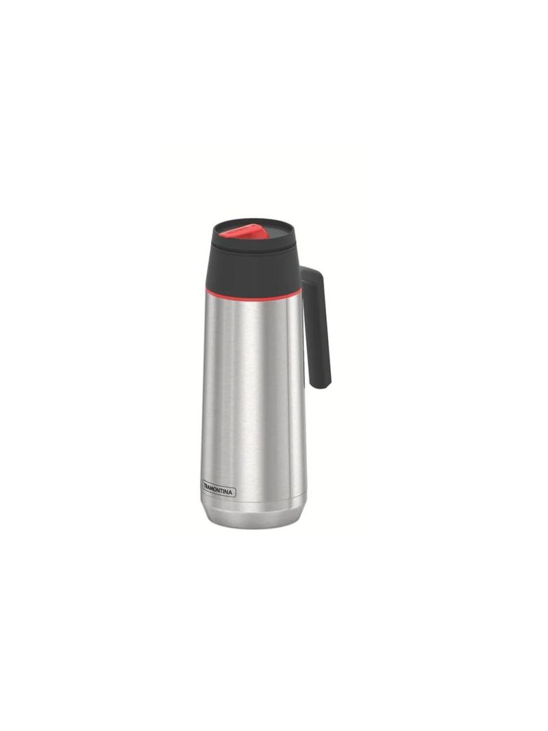 Garrafa térmica tramontina exata inox ampola de aço 750 ml