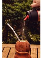 Garrafa térmica tramontina exata inox ampola de aço 750 ml