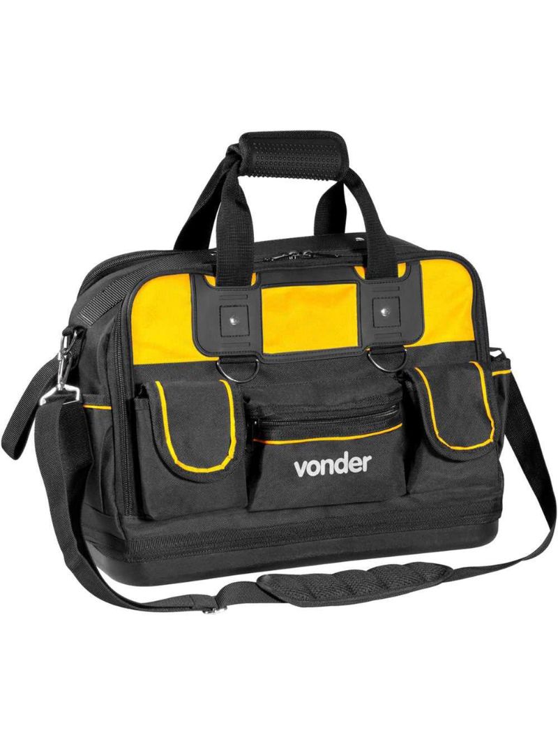 Bolsa lona 410x210x280mm 33 divisões 12kg vonder