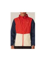 Jaqueta corta vento masculina vermelha e marinho 6594a - o'neill