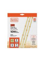Fita led 24v 4000k 10w 8 mm fita 5 metros irc 90 black+decker