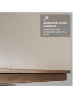 Armário de cozinha completa de canto 265 cm suspensa  nice madesa 06