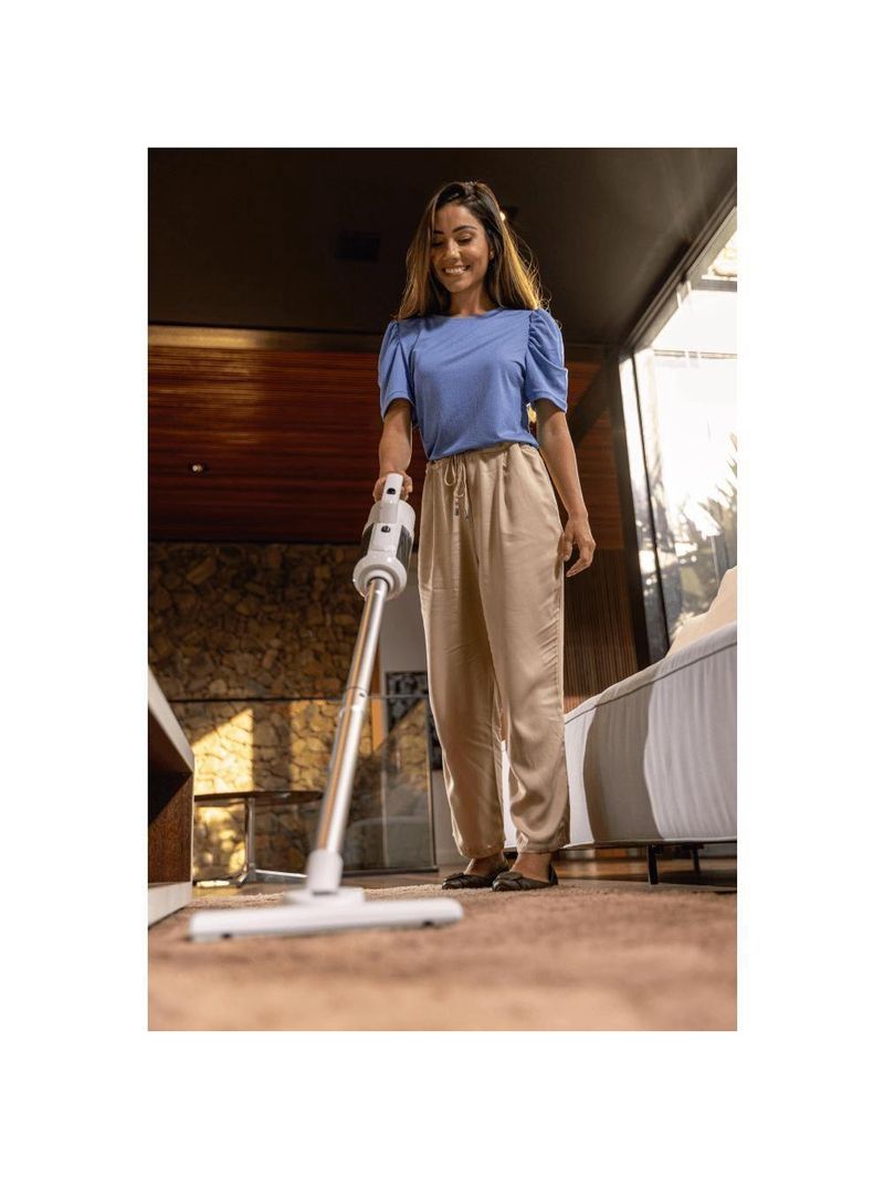 Aspirador De Pó Vertical 2 Em 1 Kärcher VCL 3 Bateria Filtro HEPA - Bivolt