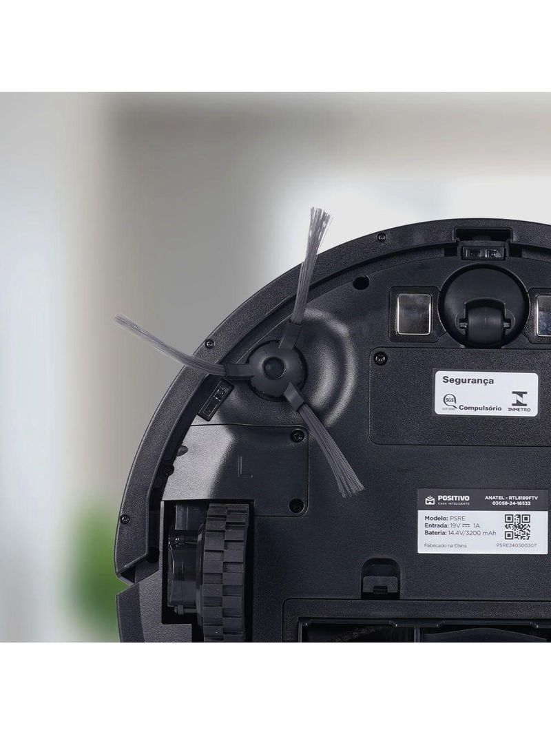 Escova Lateral Para Smart Robô Aspirador Laser PRA800 E Autolimpante2000A