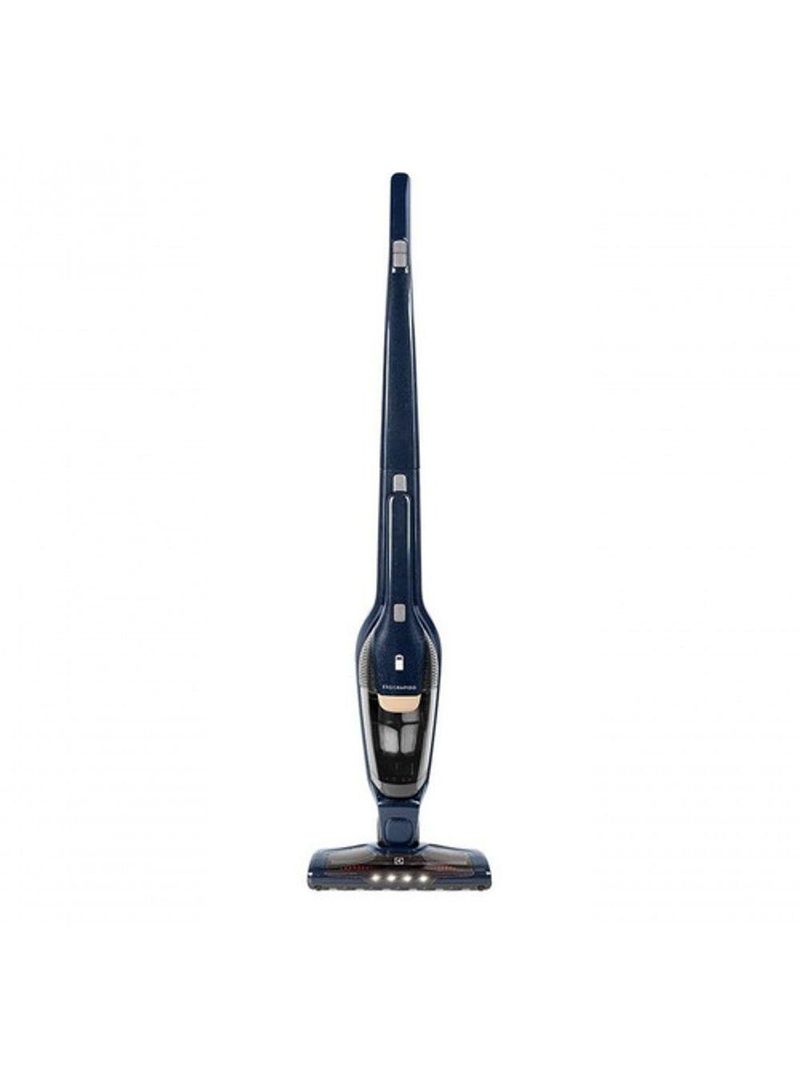 Aspirador De Pó Vertical Sem Fio Electrolux Ergorapido 2 Em 1 Luz Led Até 35 Min Azul ERG28 Bivolt